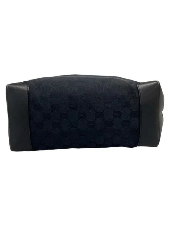 Gucci Shoulder Bag GG Pattern Black Leather - Picture 5 of 9